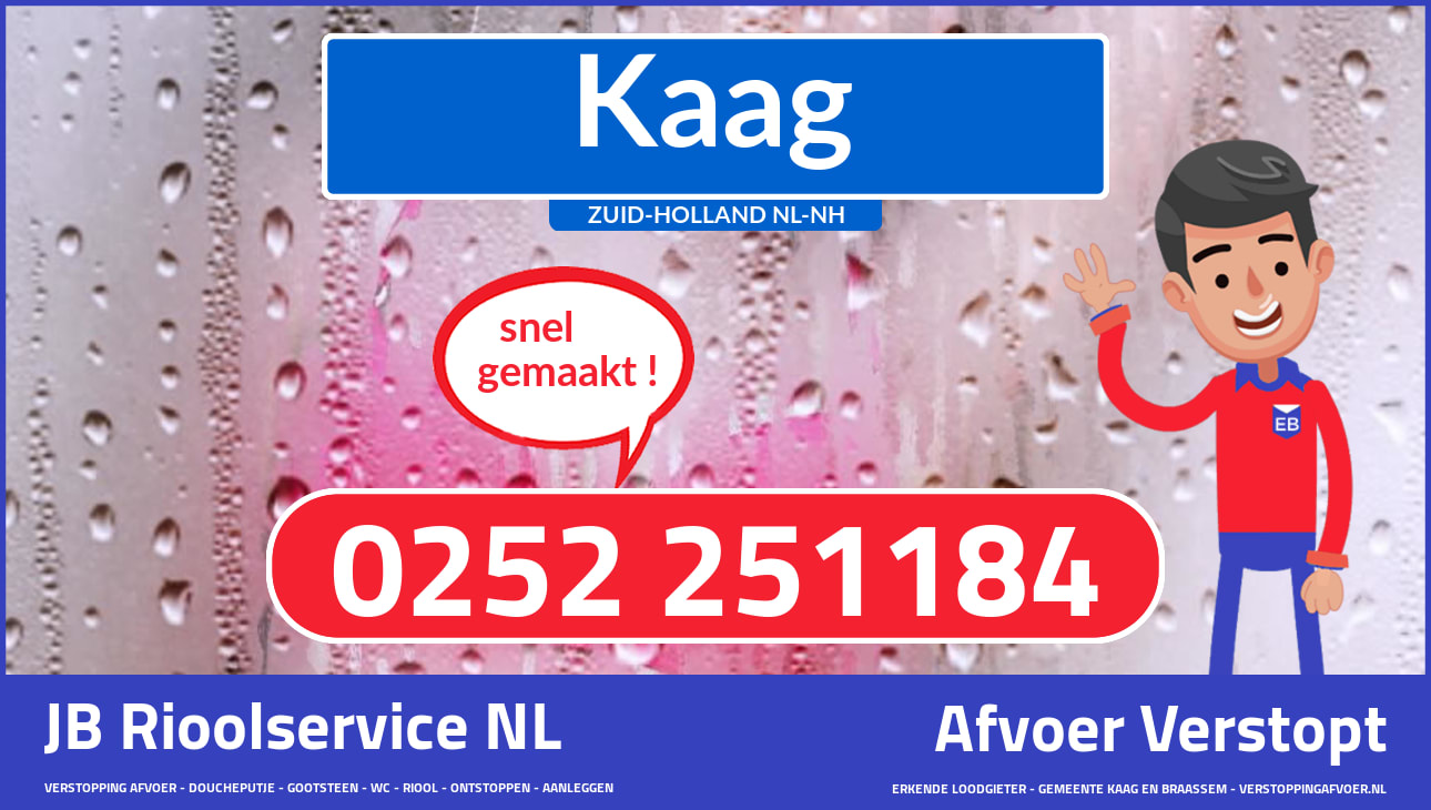 Afvoer verstopt Riool Specialist Kaag JB Rioolservice Kaag